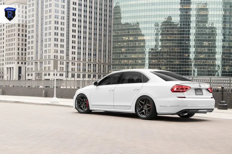 Volkswagen Passat B8 with Kansei Astro wheels