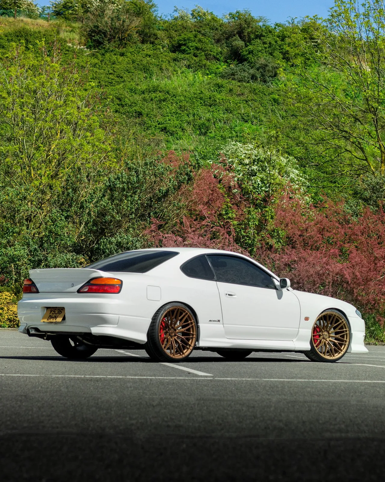 Nissan Silvia S15 Aero with Vossen VFX-04 wheels