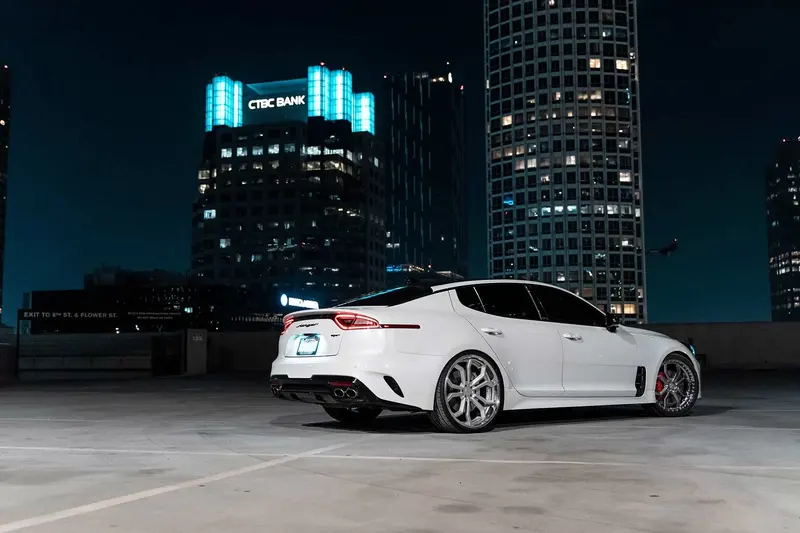 Kia Stinger GT with AG Luxury AGL37 wheels
