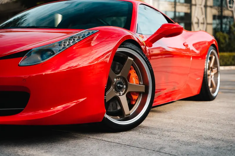 Ferrari 458 Italia with F1R FC5 wheels