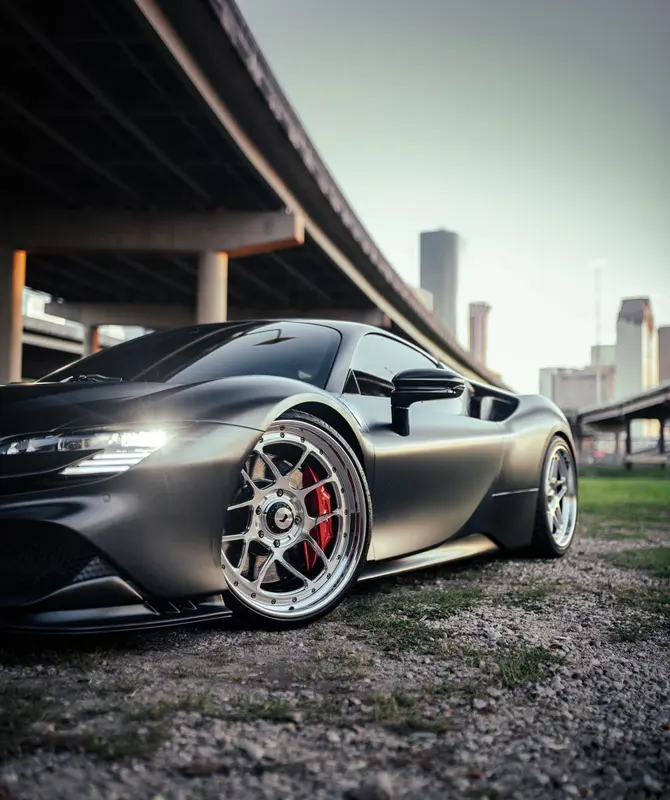 Ferrari SF90 Stradale with Vossen GEN-02-3 Piece wheels