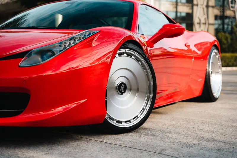 Ferrari 458 Italia with Vossen SP3 wheels