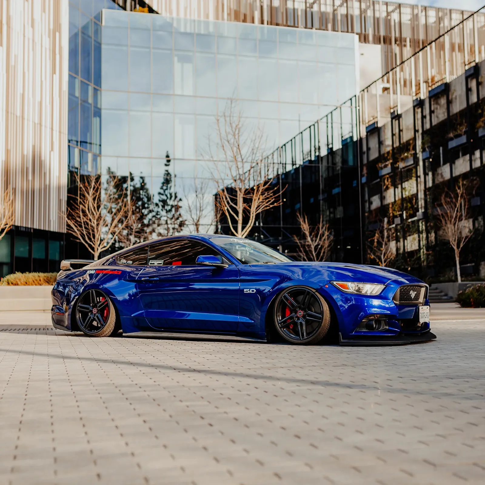 Ford Mustang GT with Vossen HF-1 wheels