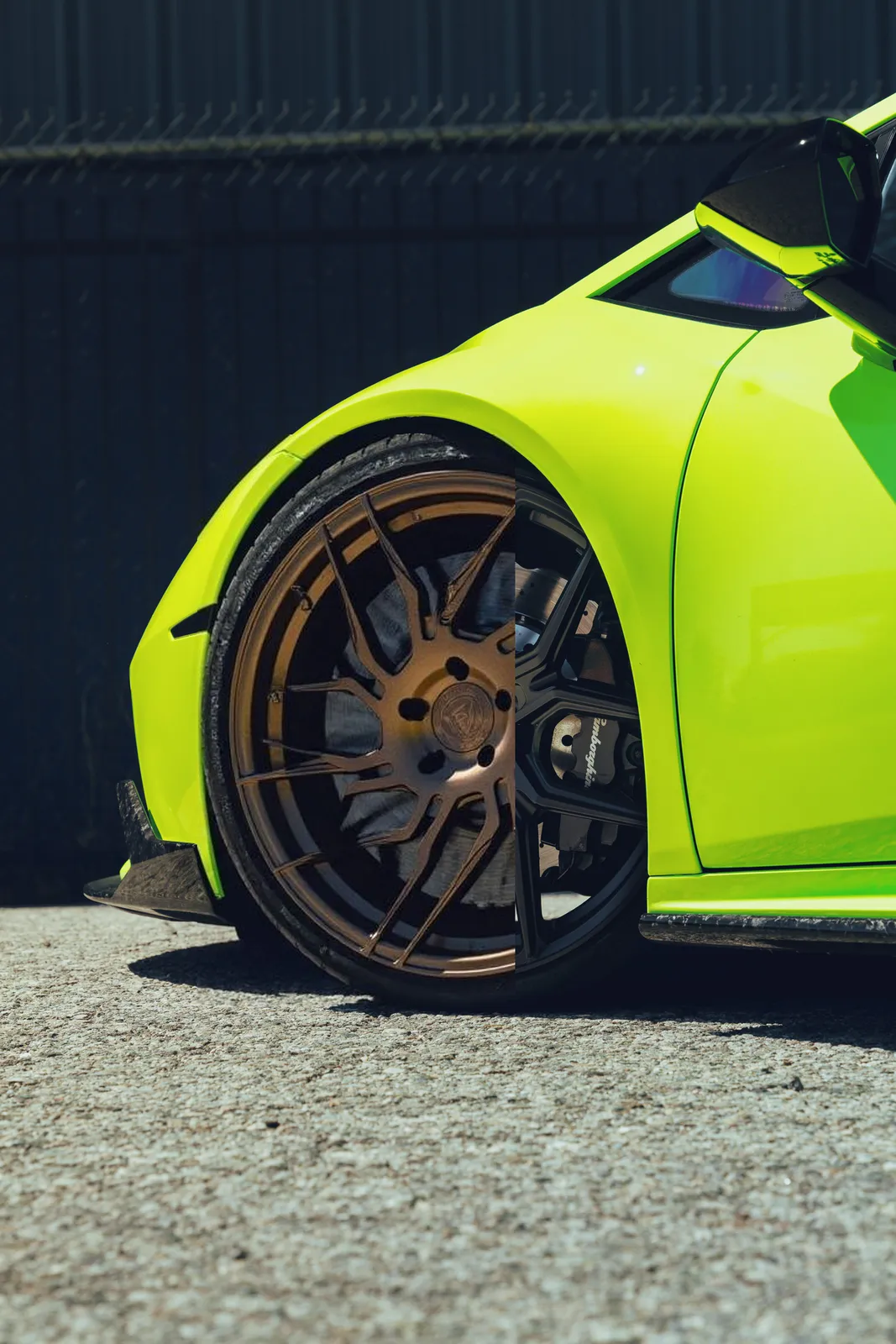 Lamborghini Huracán with Rohana RFX7 wheels