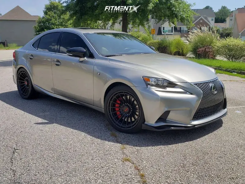Lexus IS F Sport with Vossen LCX-01 wheels