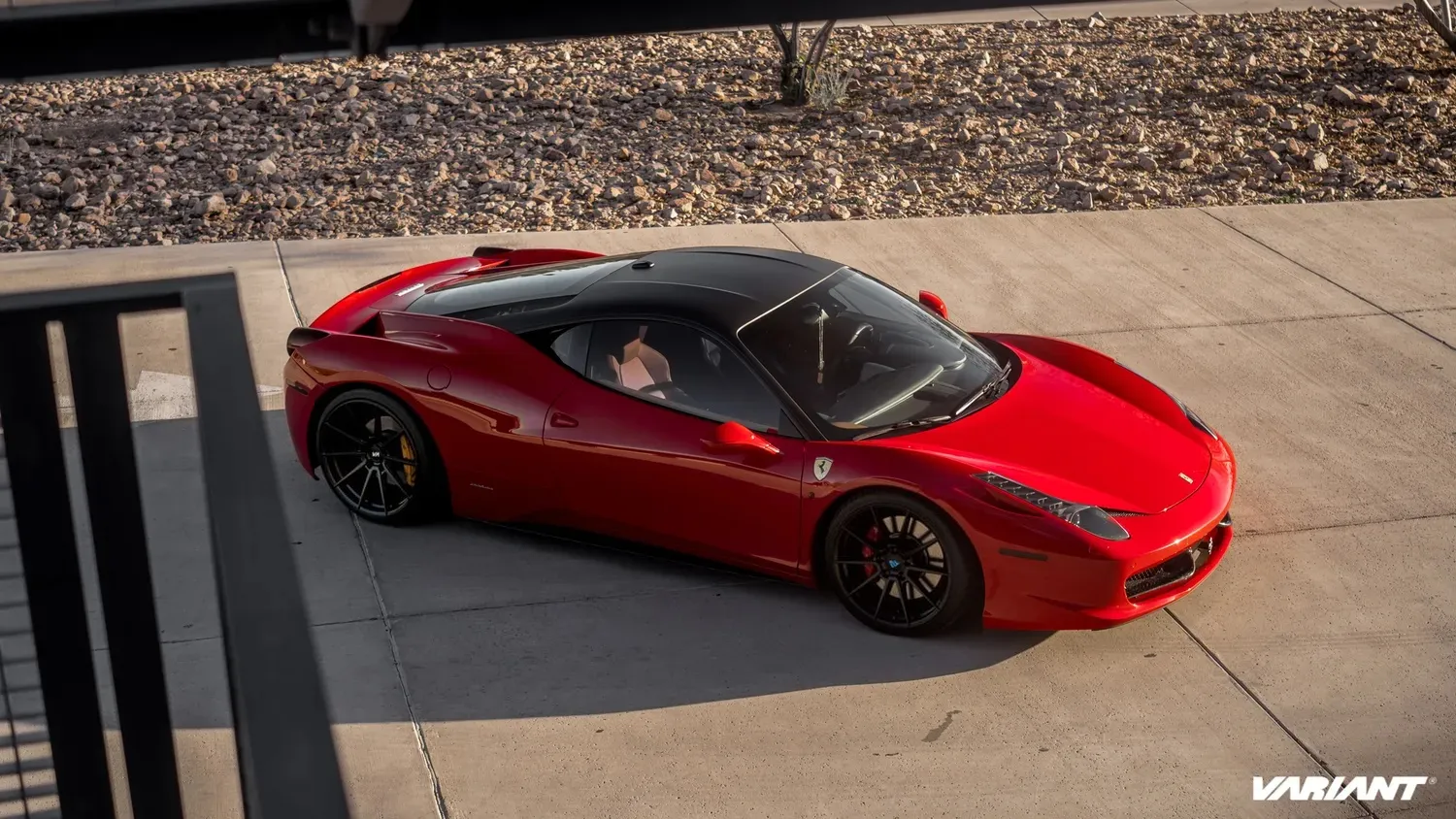 Ferrari 458 Italia with Variant Argon wheels