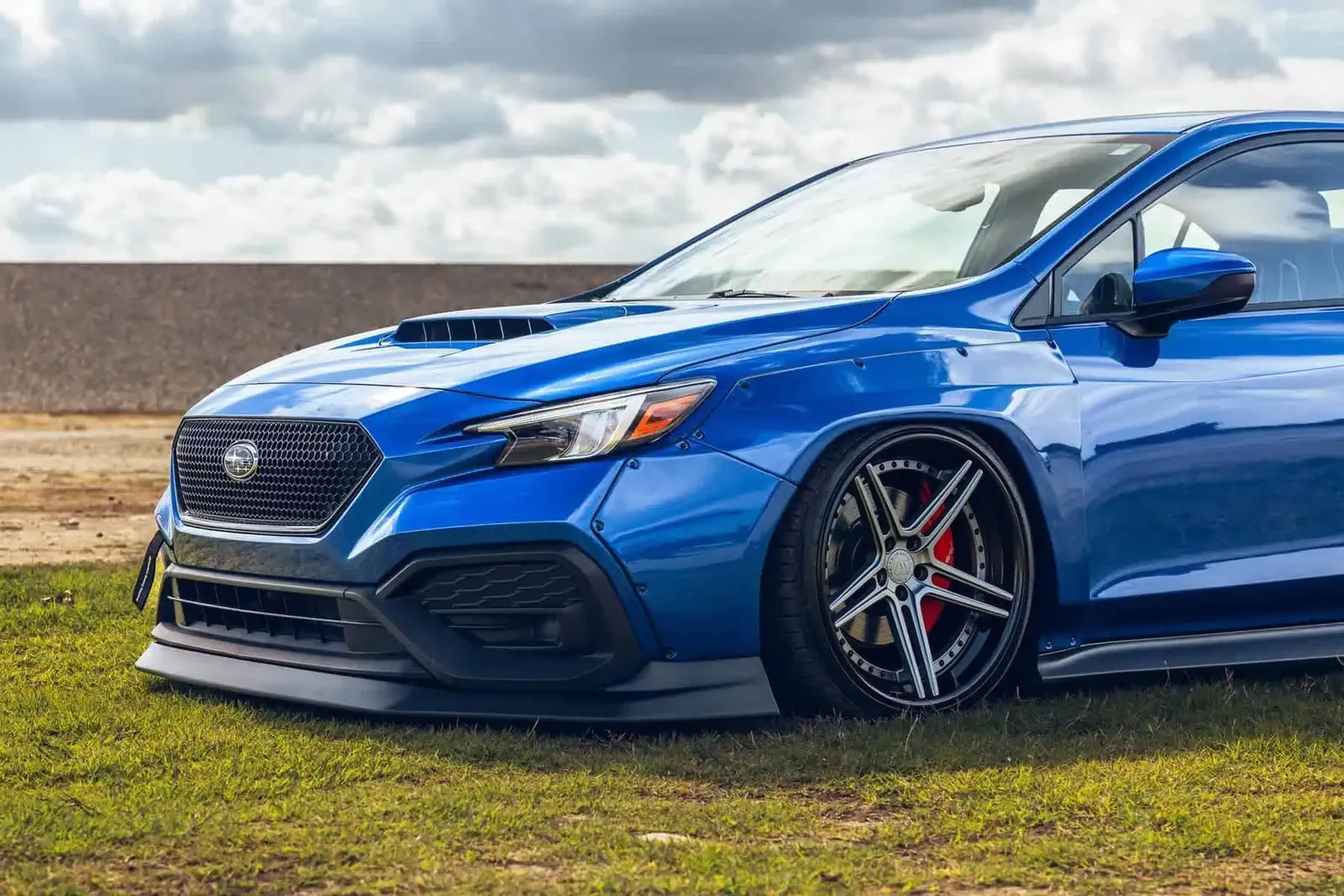 Subaru WRX with AG Luxury AGL15 wheels