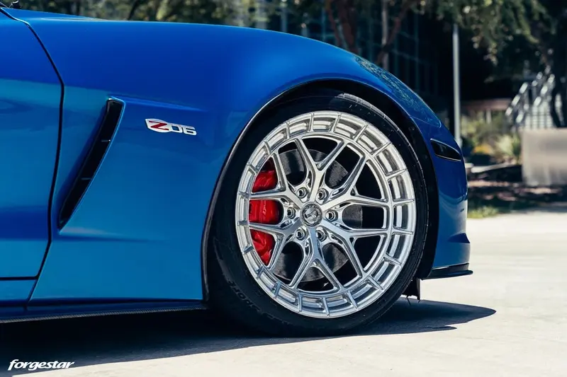 Chevrolet Corvette Z06 with Vossen HFX-1 wheels