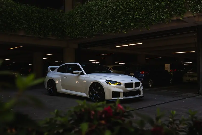 BMW M2 G87 with Curva Concepts C42 wheels