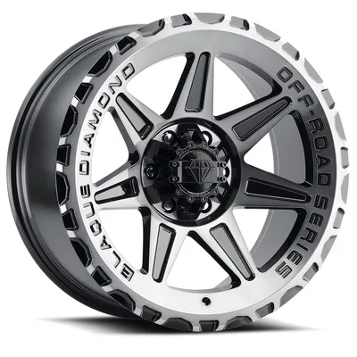 Blaque Diamond O102 in Machined Black