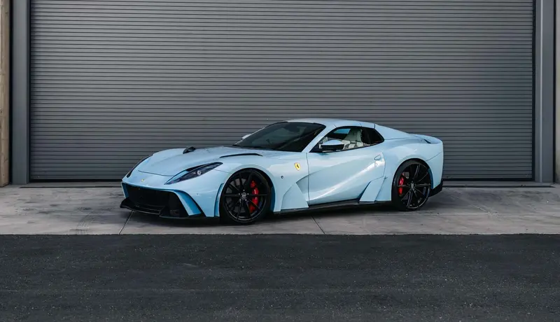 Ferrari 812 Superfast with Curva Concepts CFF46 wheels
