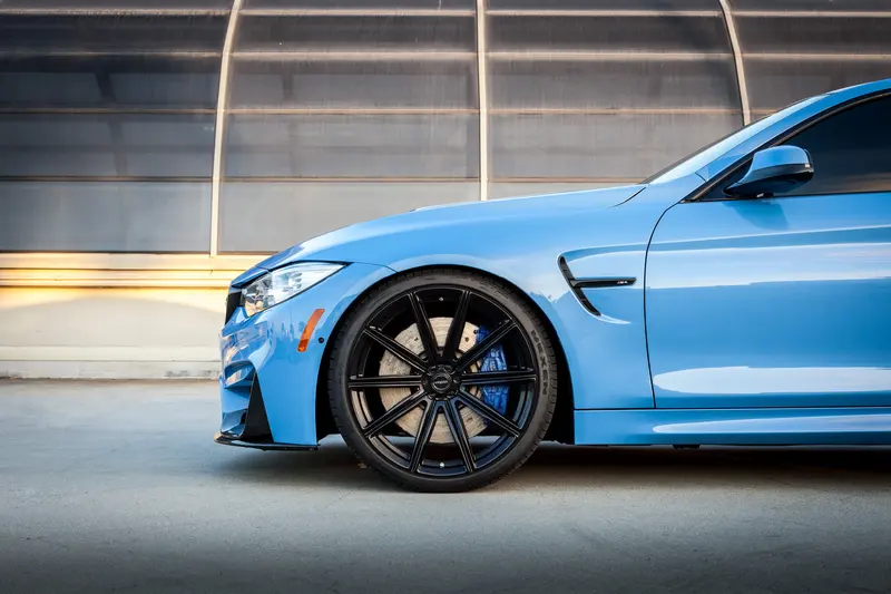 BMW M4 with Vossen UV-2 wheels