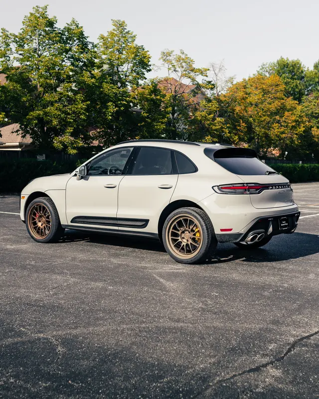Porsche Macan with Kansei Corsa wheels