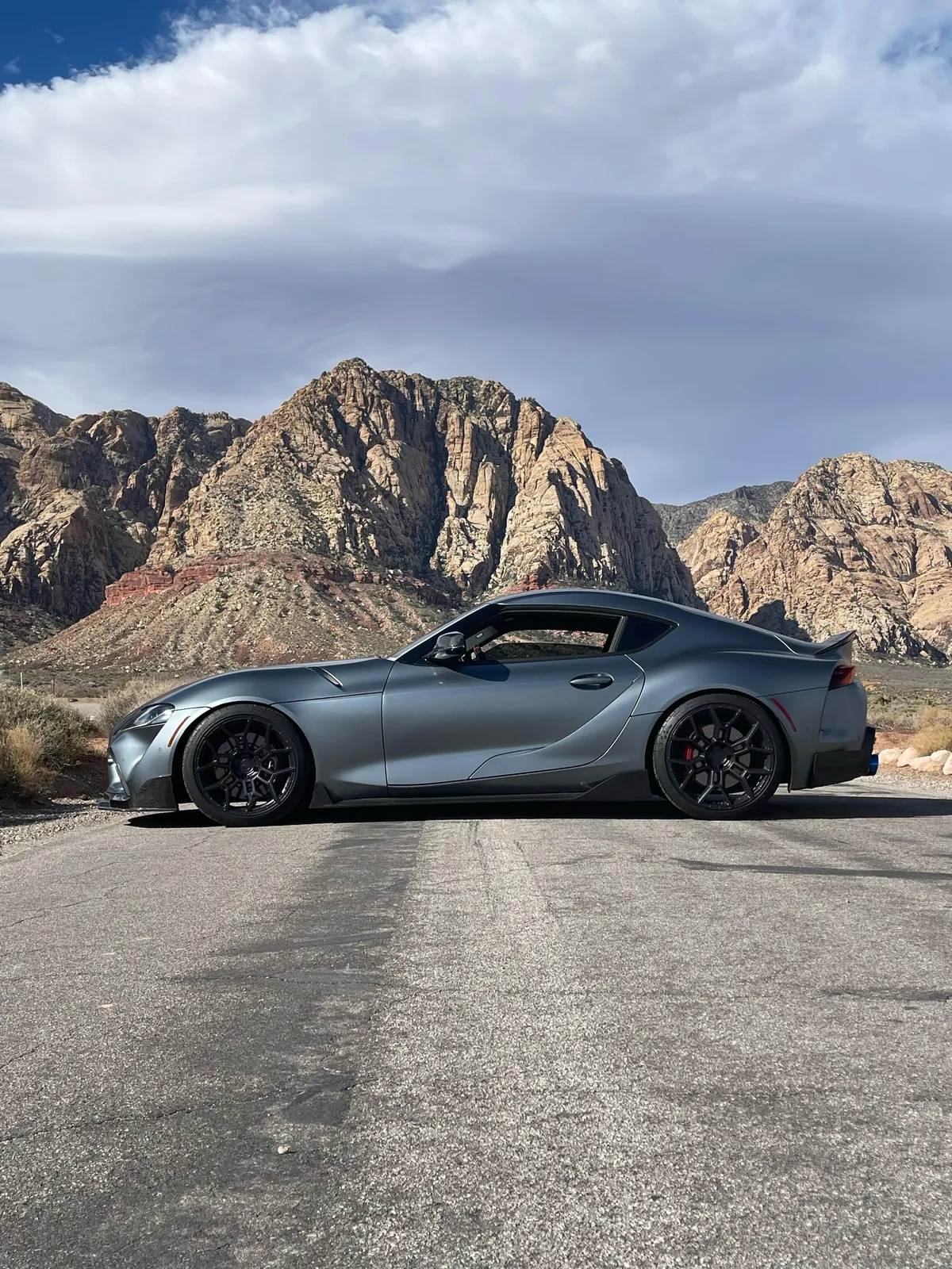 Toyota Supra A90/A91 with Vossen UV4 wheels