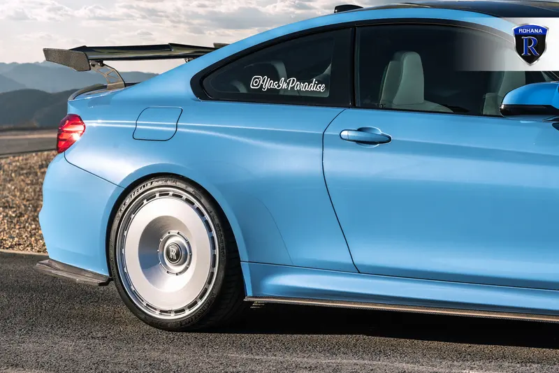 BMW M4 F82 with AG Luxury AGL78 wheels