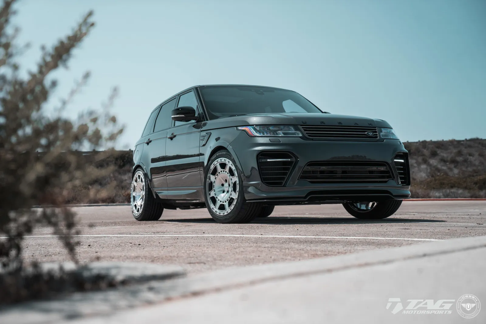 Land Rover Range Rover Sport Urban Automotive with Variant Militia wheels