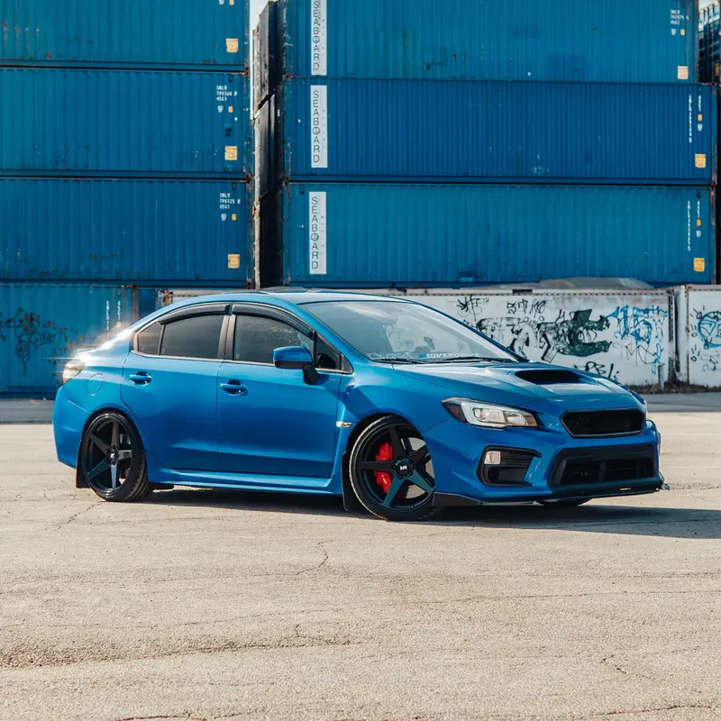Subaru WRX with Variant Sena wheels