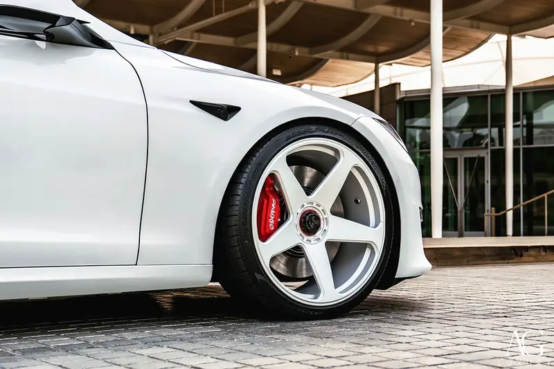 Tesla Model S with Vossen GEN-01 wheels