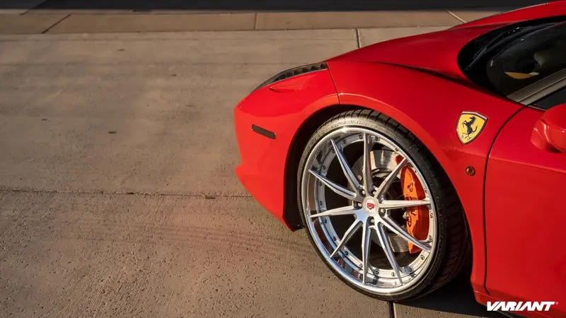 Ferrari 458 Italia with Vossen VPS-1 wheels