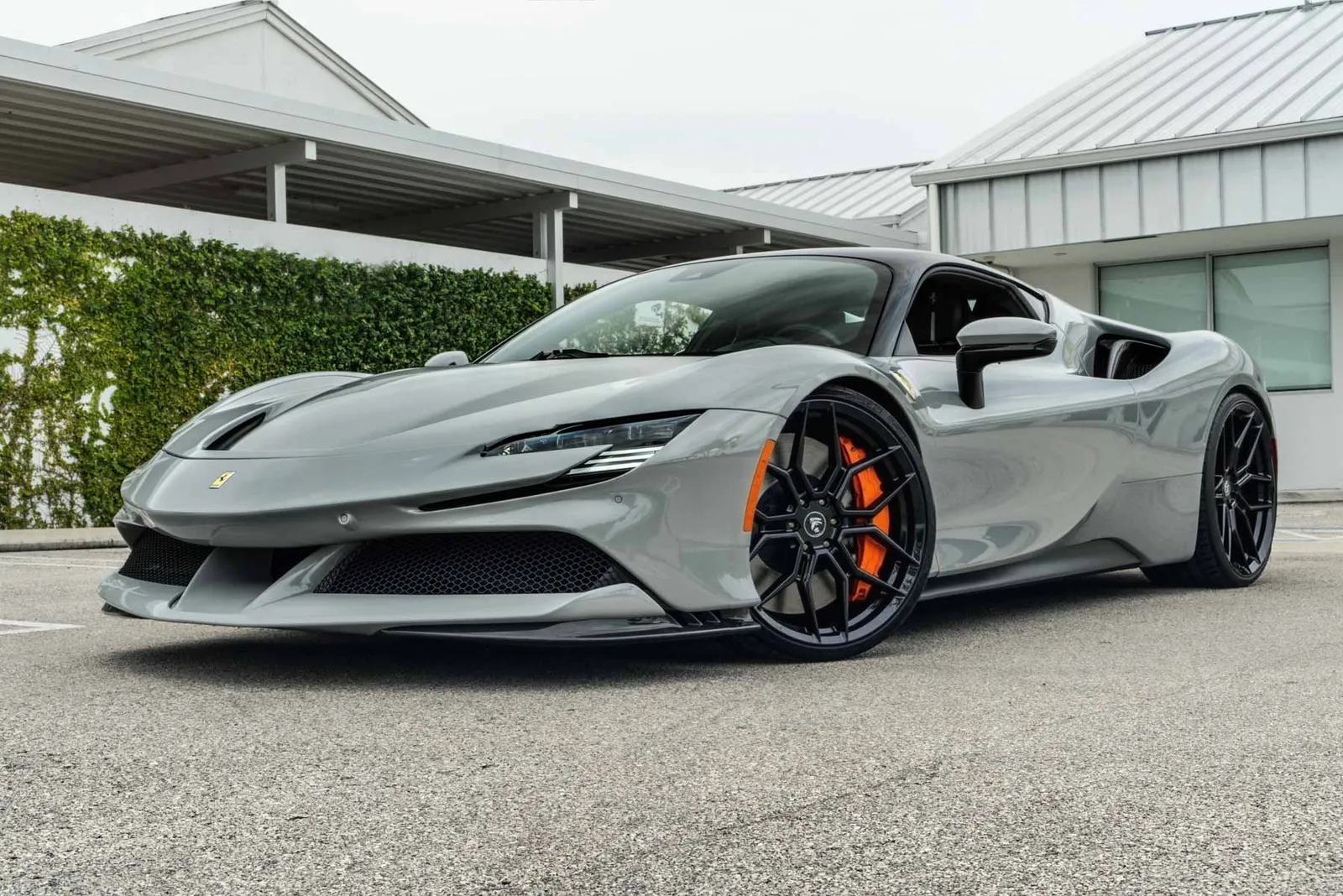 Ferrari SF90 Stradale with Forgestar X12 wheels