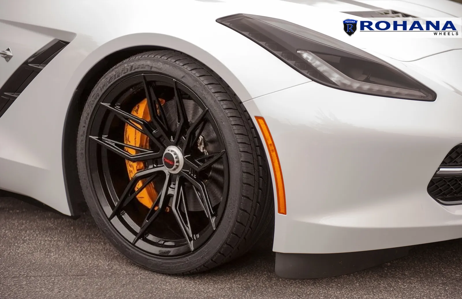 Chevrolet Corvette C7 with Vossen NF11 wheels