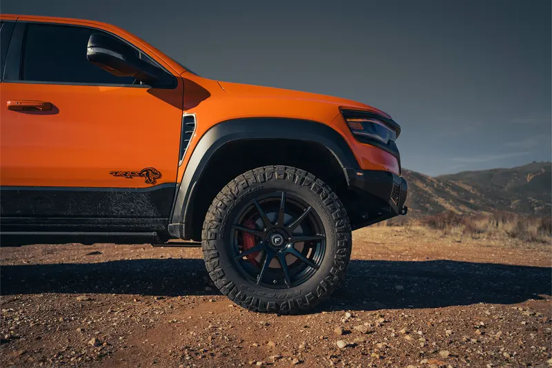Ram 1500 TRX with Forgestar CF10 wheels