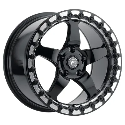 Forgestar D5 Beadlock in Gloss Black