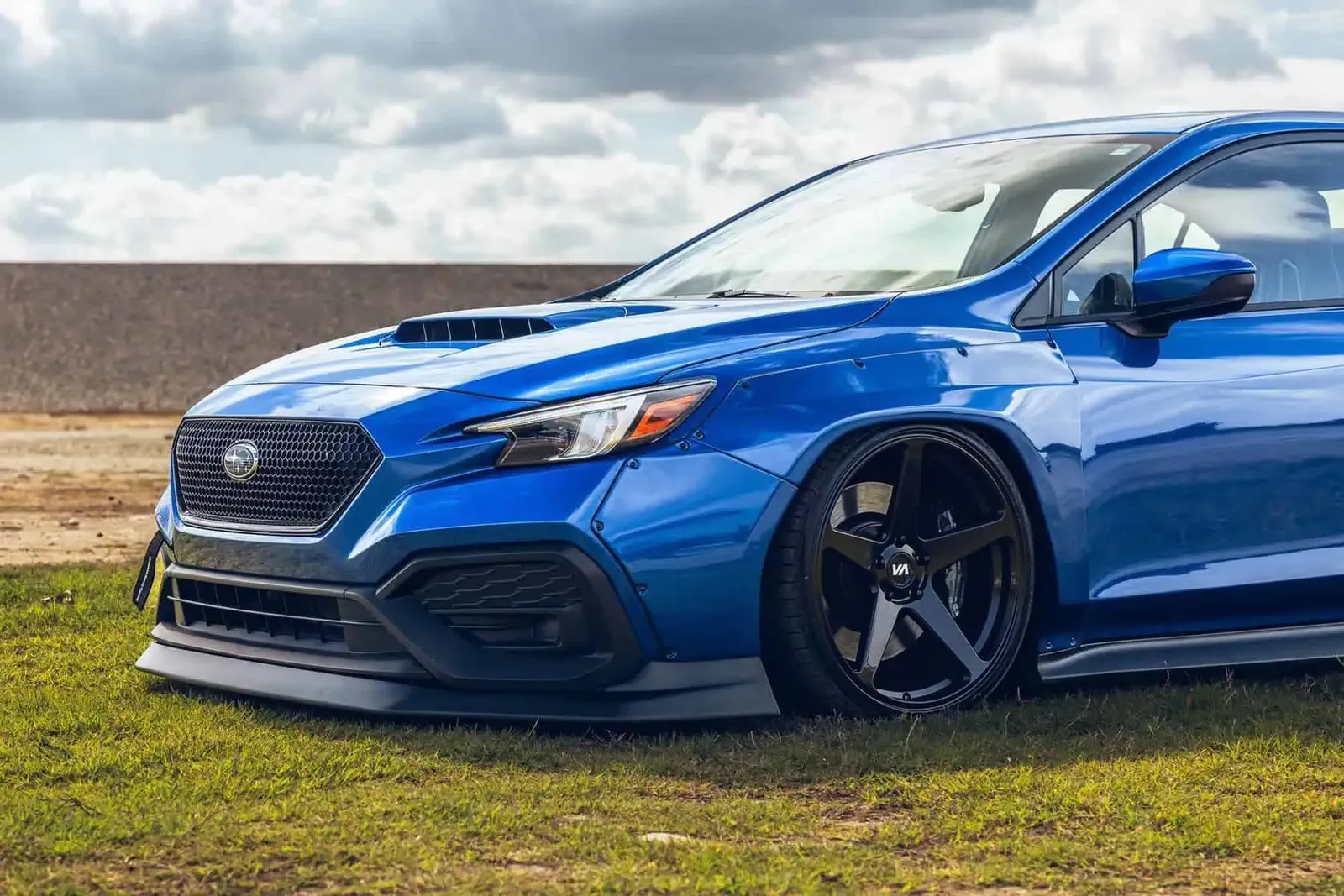 Subaru WRX with Variant Sena wheels