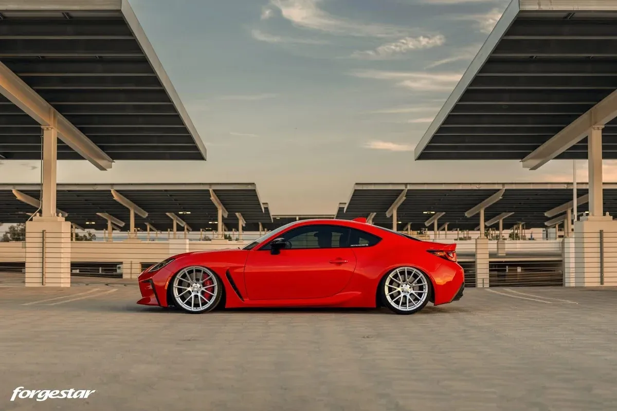 Toyota GR86 with AG Luxury Vanquish wheels