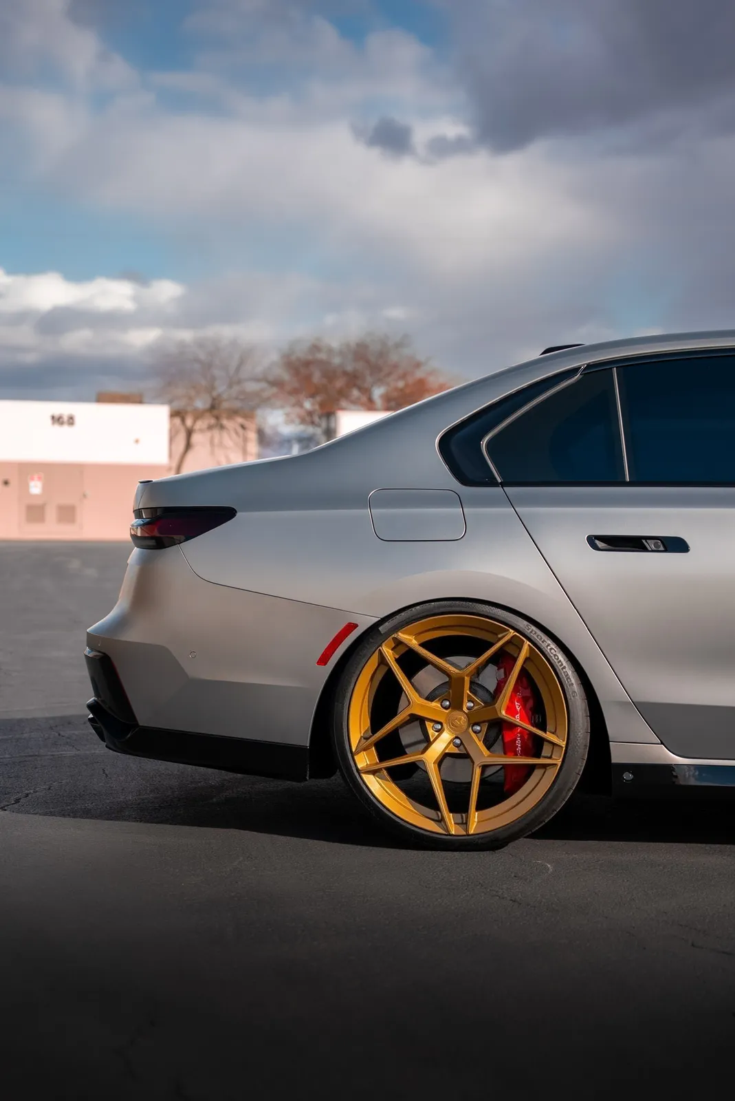 BMW 7 Series (G70) with AG Luxury AGL53 wheels