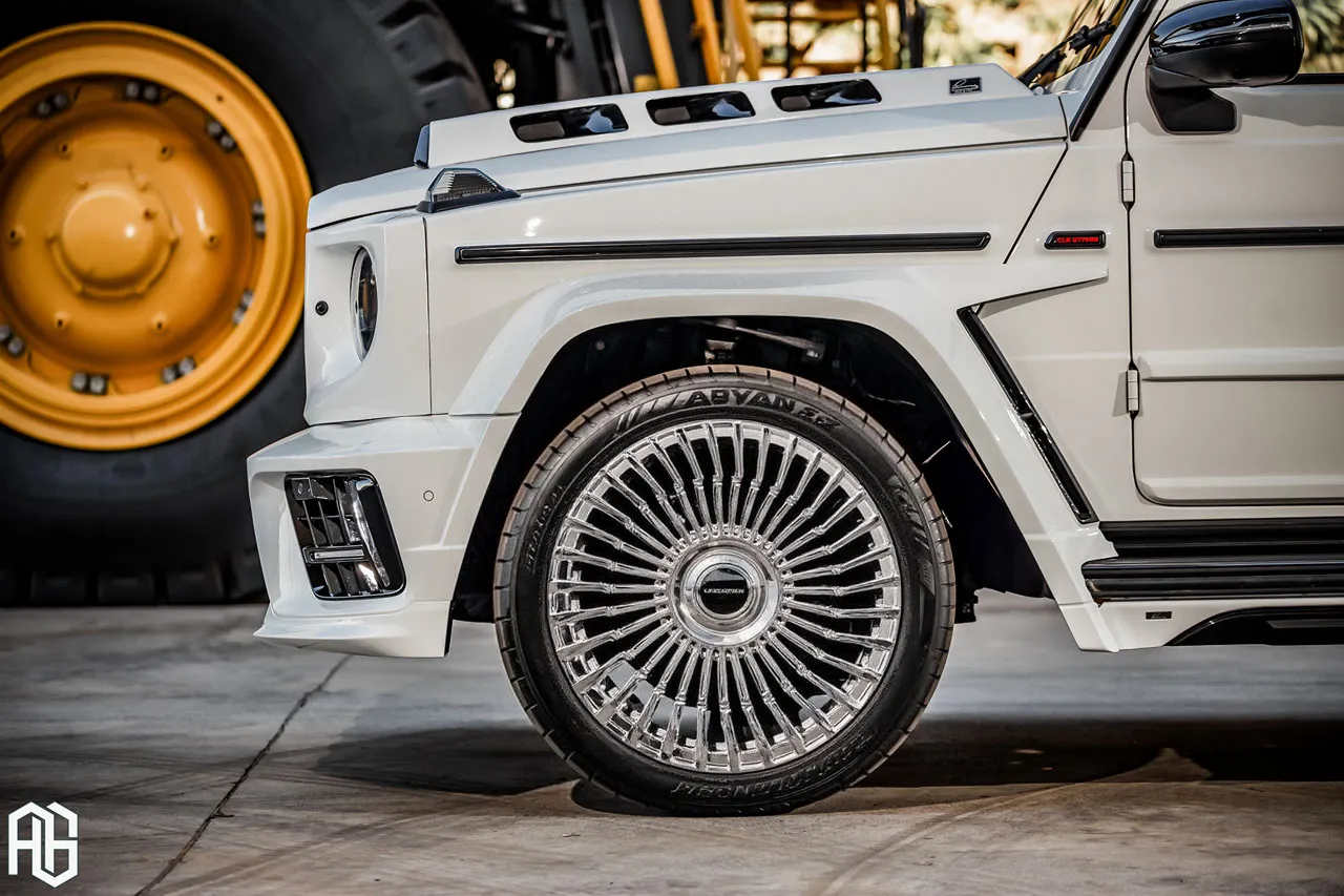 Mercedes-Benz G63 AMG with Vossen UV-5 Urban Automotive Vossen Forged Wheel wheels