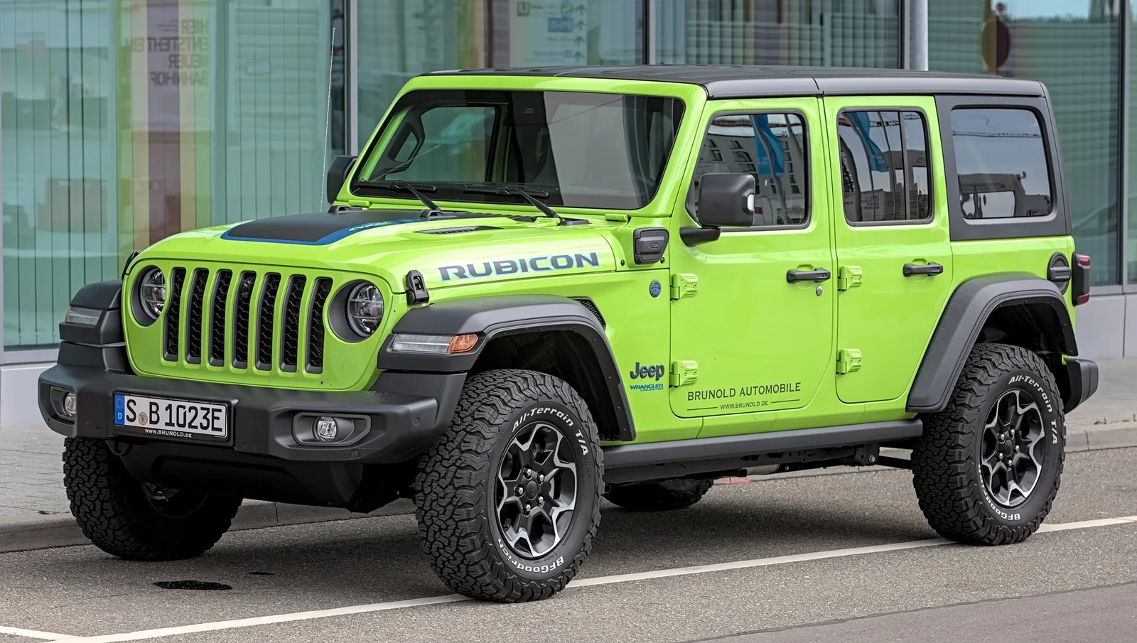 Stock Jeep Wrangler