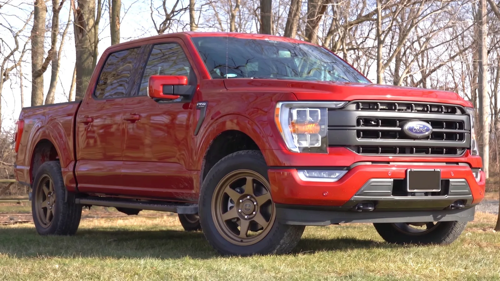Ford F-150 with TREX Off-Road T200 wheels in Bronze