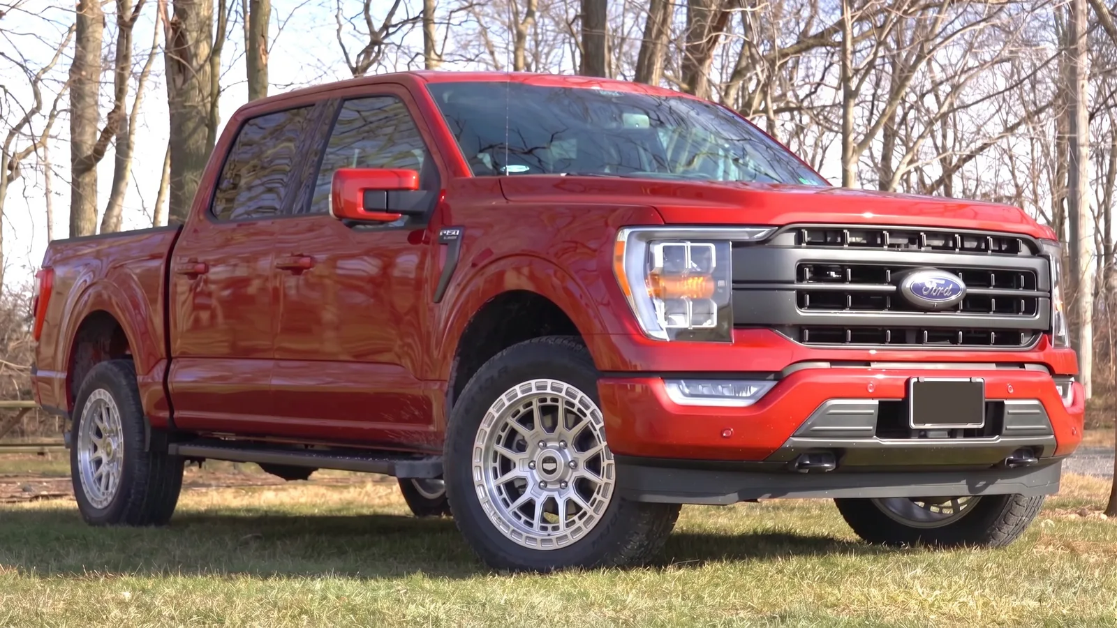 Ford F-150 with TREX Off-Road T400 wheels in Clear