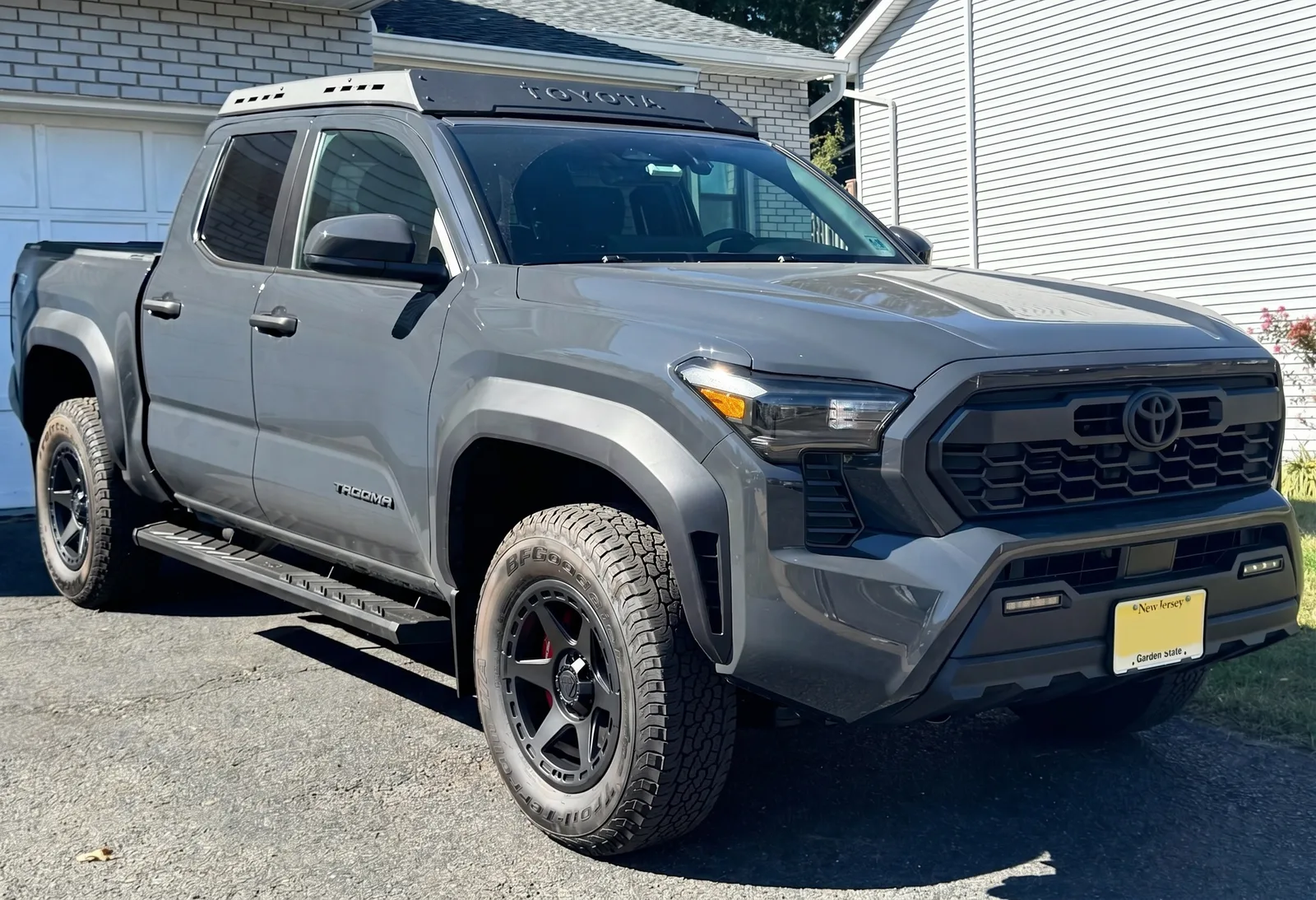 Toyota Tacoma with Blaque Diamond O728 wheels in Black