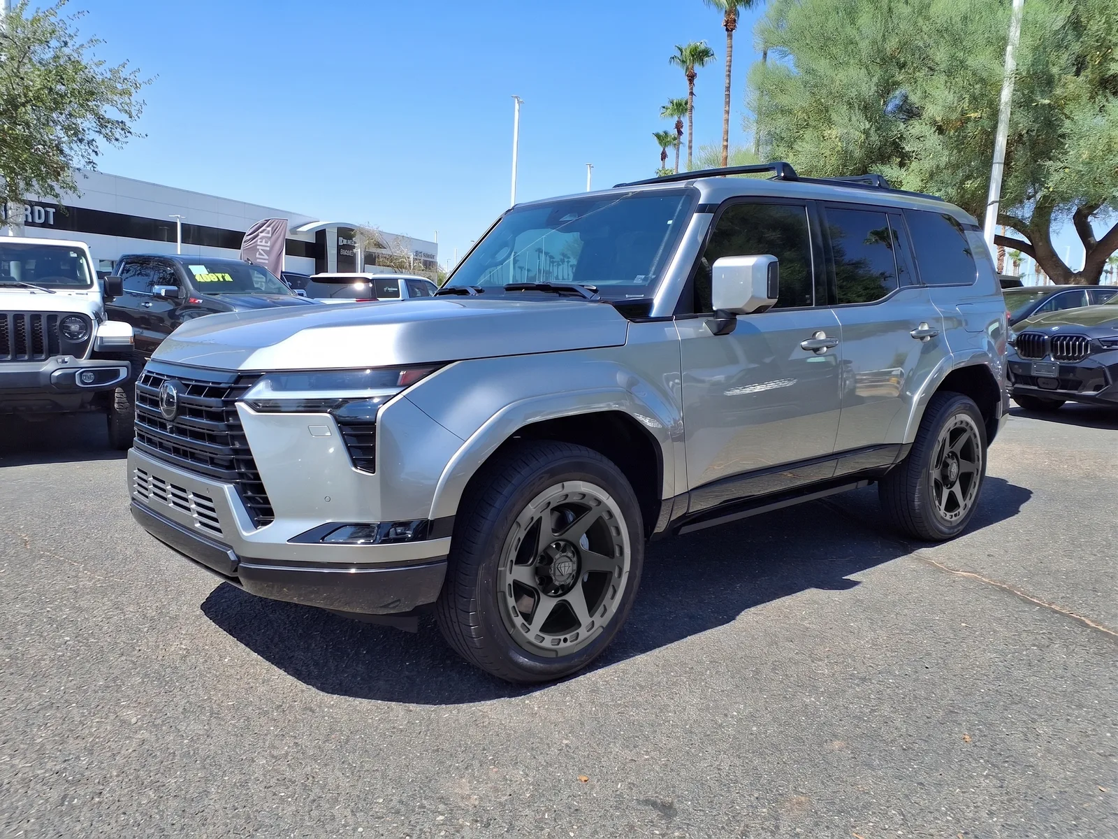 Lexus GX with Blaque Diamond O728 wheels in Black