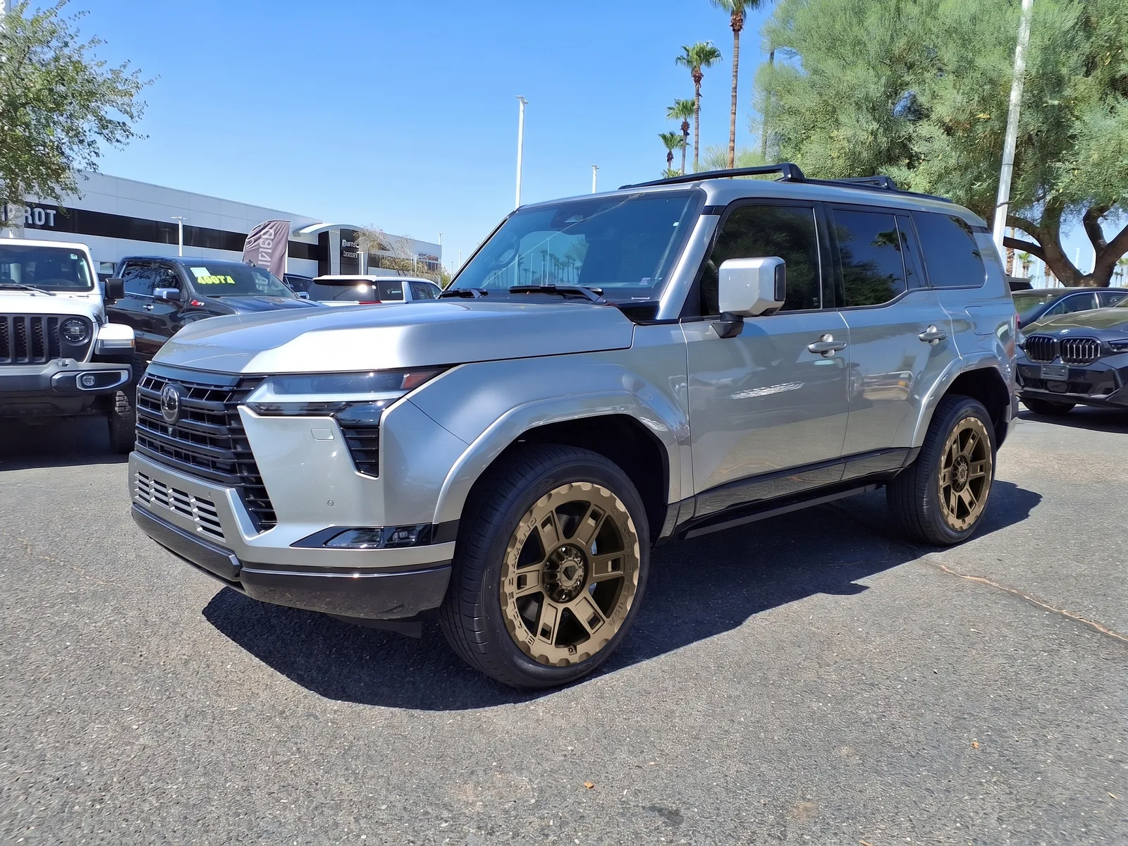 Lexus GX with Blaque Diamond O801 wheels in Bronze