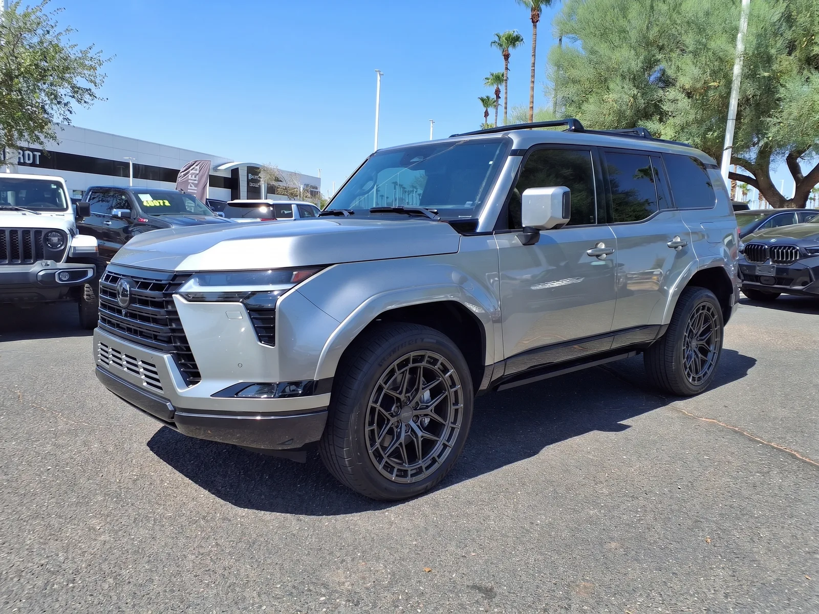 Lexus GX with Vossen HFX-1 wheels in Matte Gunmetal