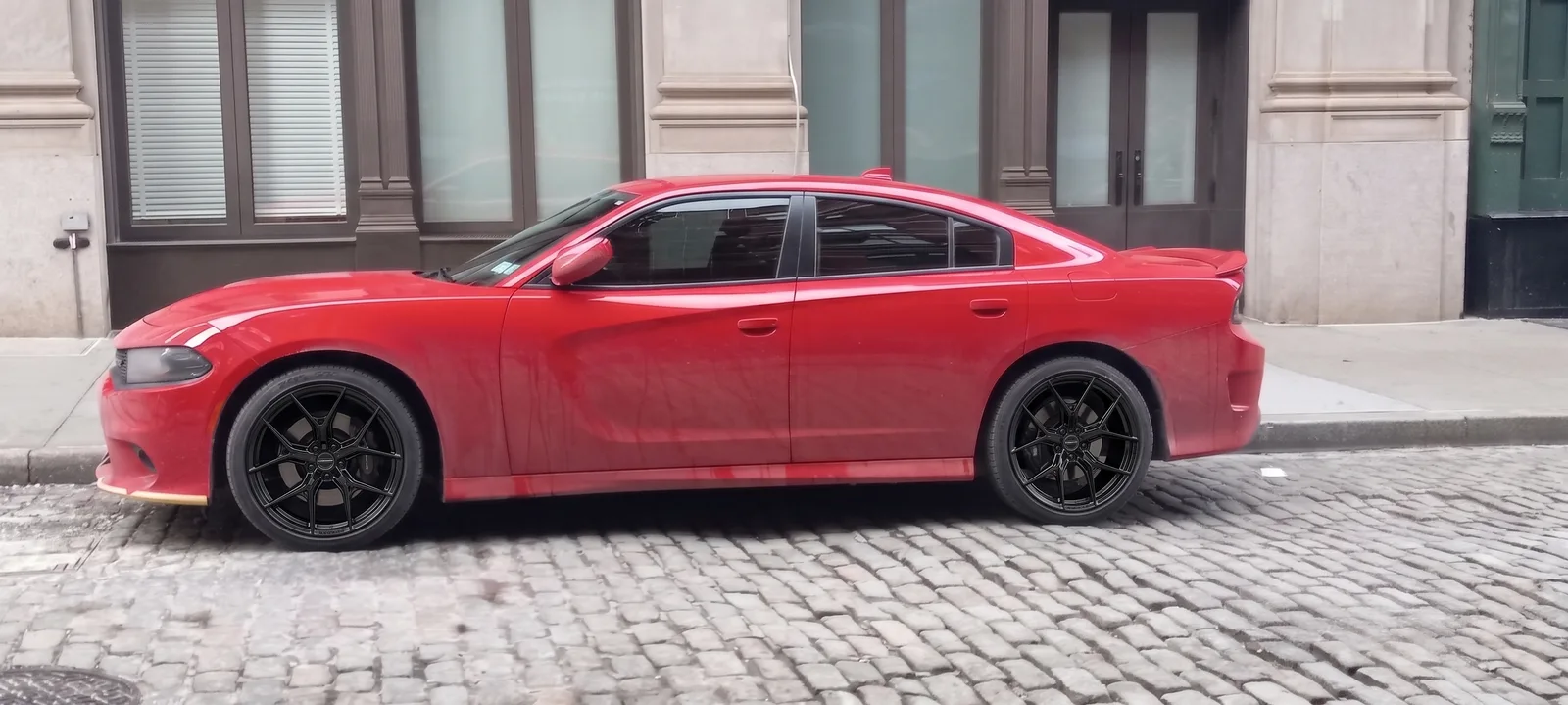 Dodge Charger with Vossen HF-5 wheels in Matte Gunmetal