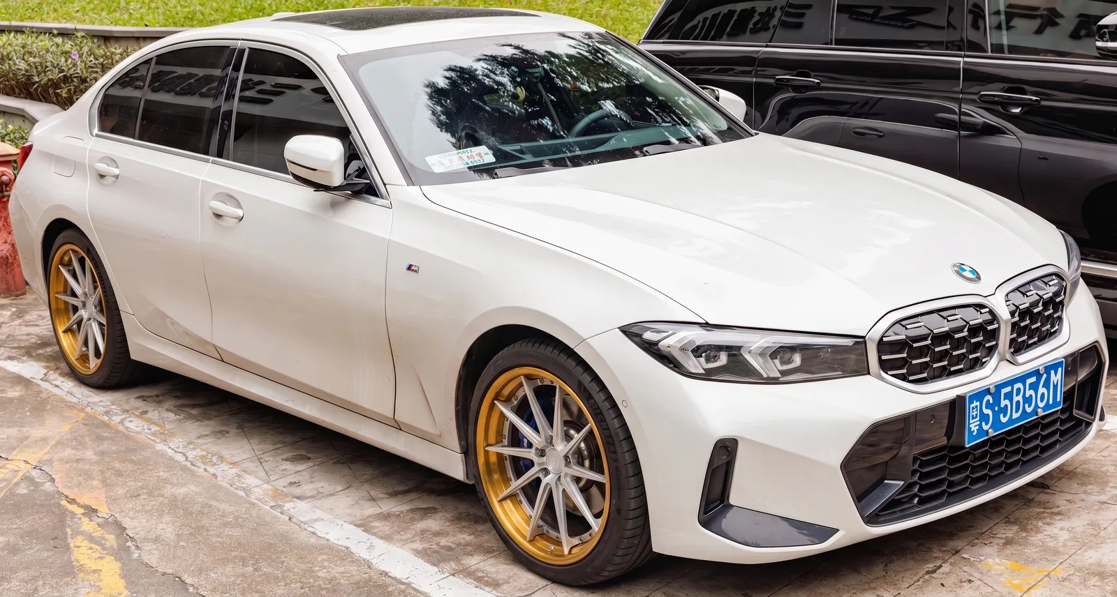 BMW 3 Series with Rohana RFG1 wheels in Silver And Bronze