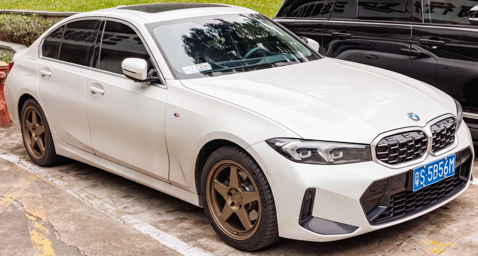 BMW 3 Series with Kansei KNP wheels in Bronze