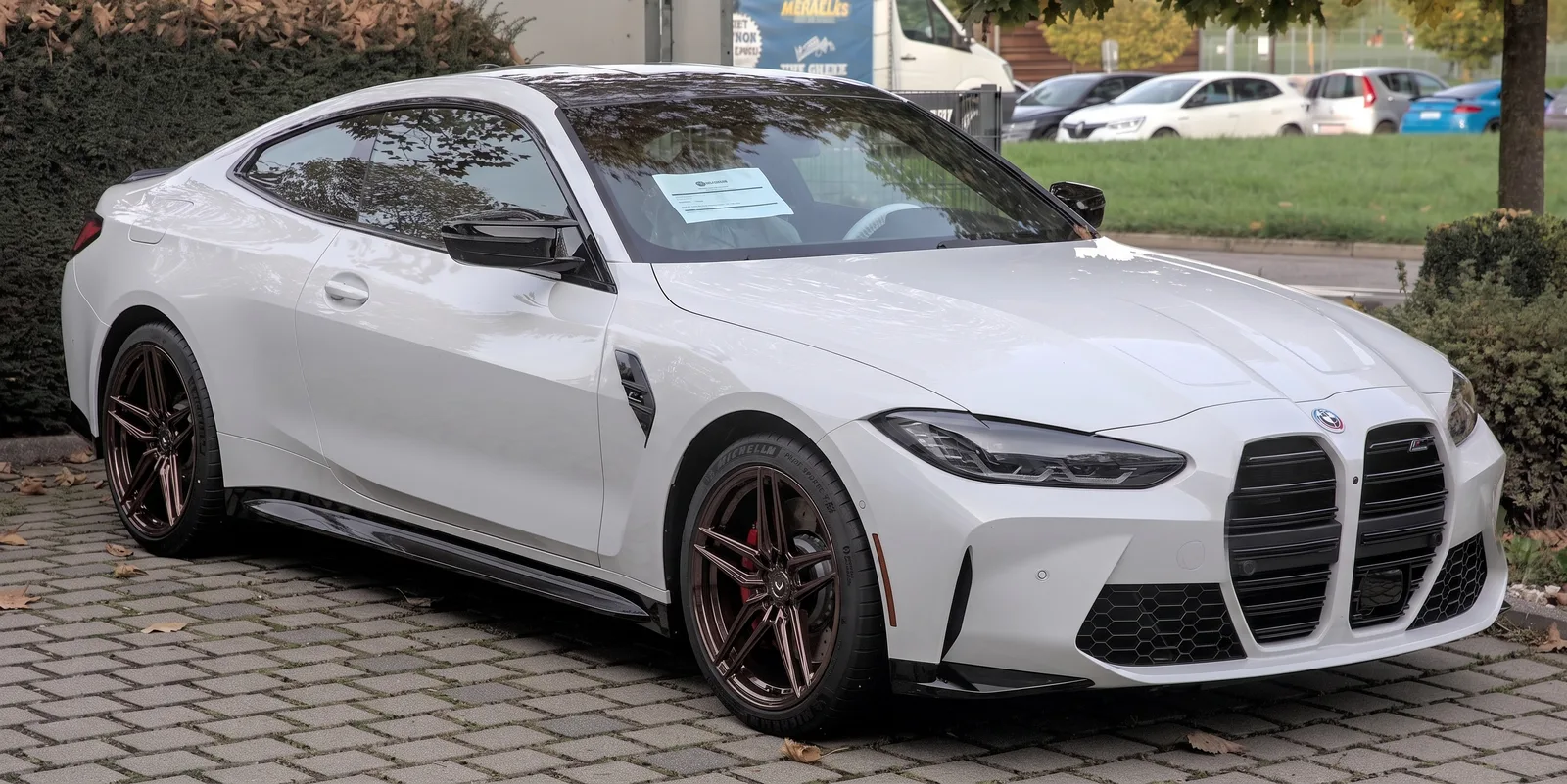 BMW M4 with Vossen EVO-1 wheels in Venetian Bronze