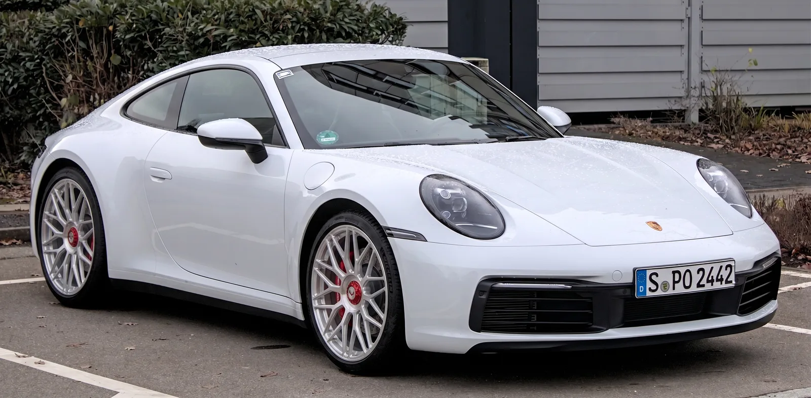 Porsche 911 with Vossen GEN-03 wheels in Gloss Clear