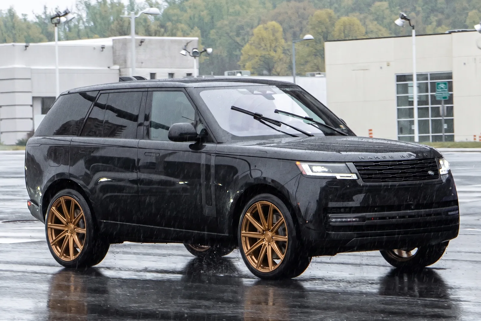 Land Rover Range Rover with Vossen UV-2 wheels in Brickell Bronze