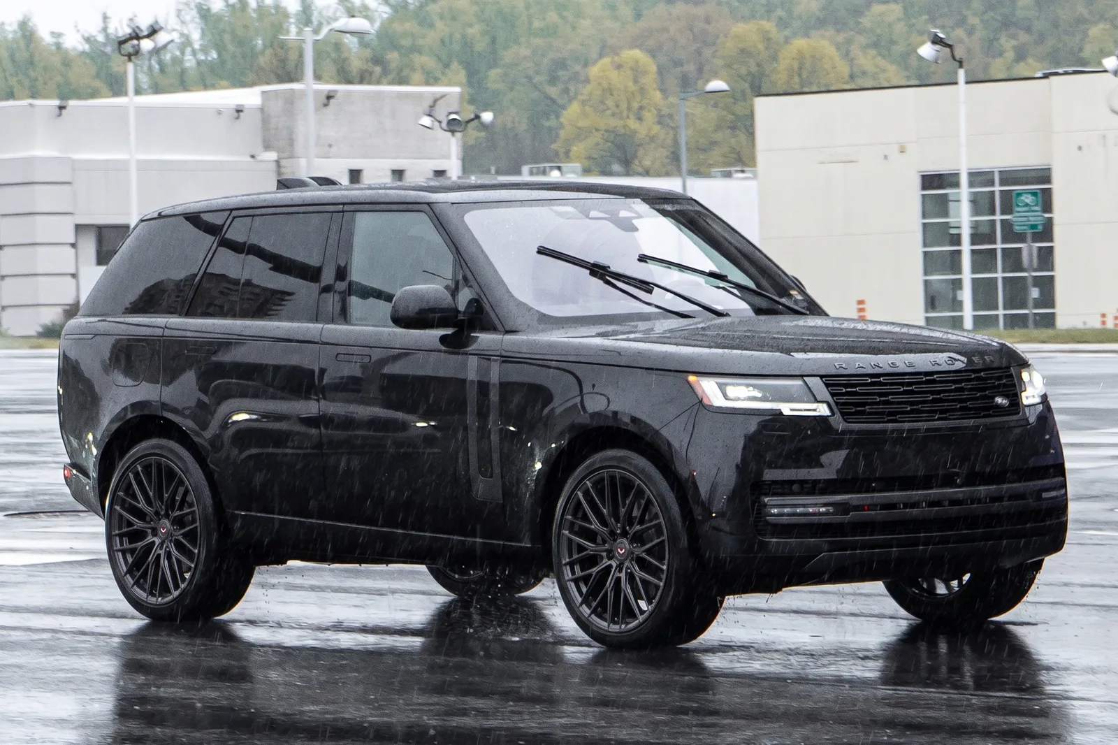 Land Rover Range Rover with Vossen EVO-6T wheels in Dark Smoke