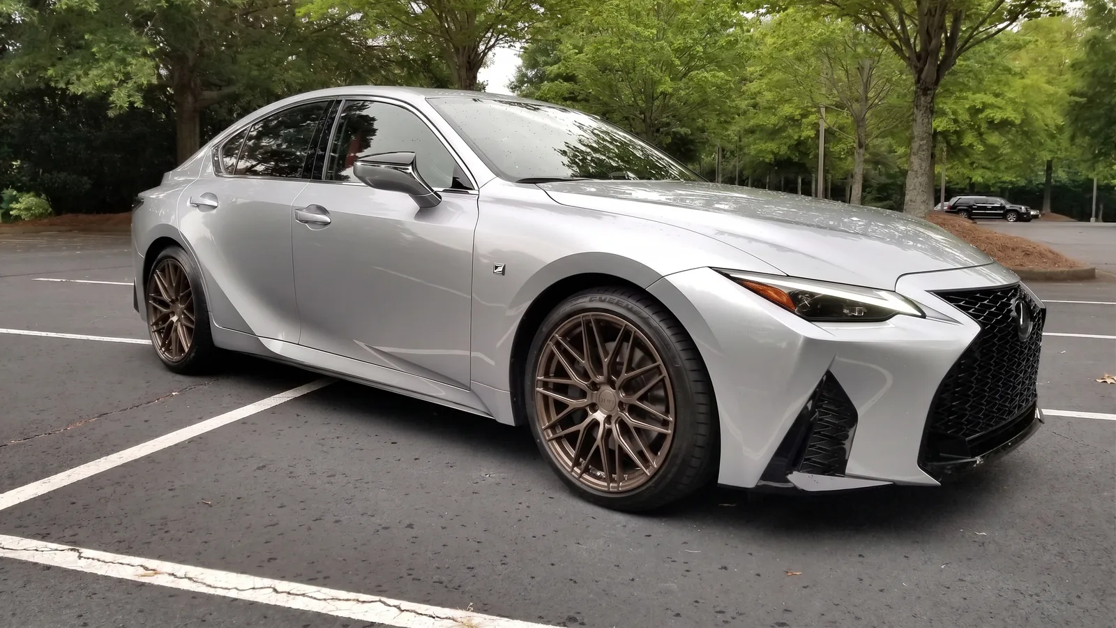 Lexus IS with F1R F103 wheels in Bronze