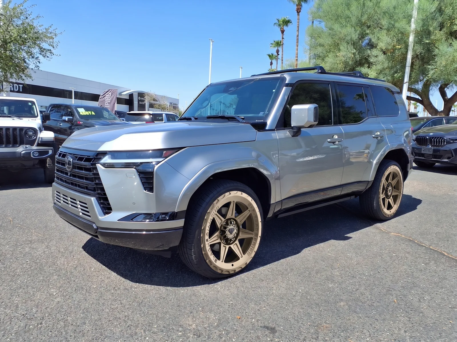 Lexus GX with Blaque Diamond O102 wheels in Bronze