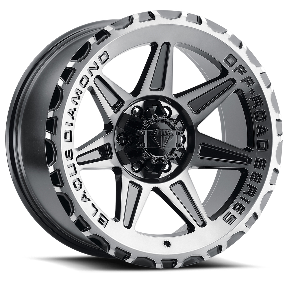 Blaque Diamond O102 in Machined Black