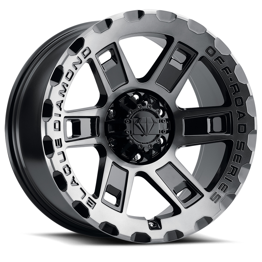 Blaque Diamond O801 in Machined Black