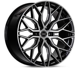 Vossen HF6 3 in Brushed Gloss Black